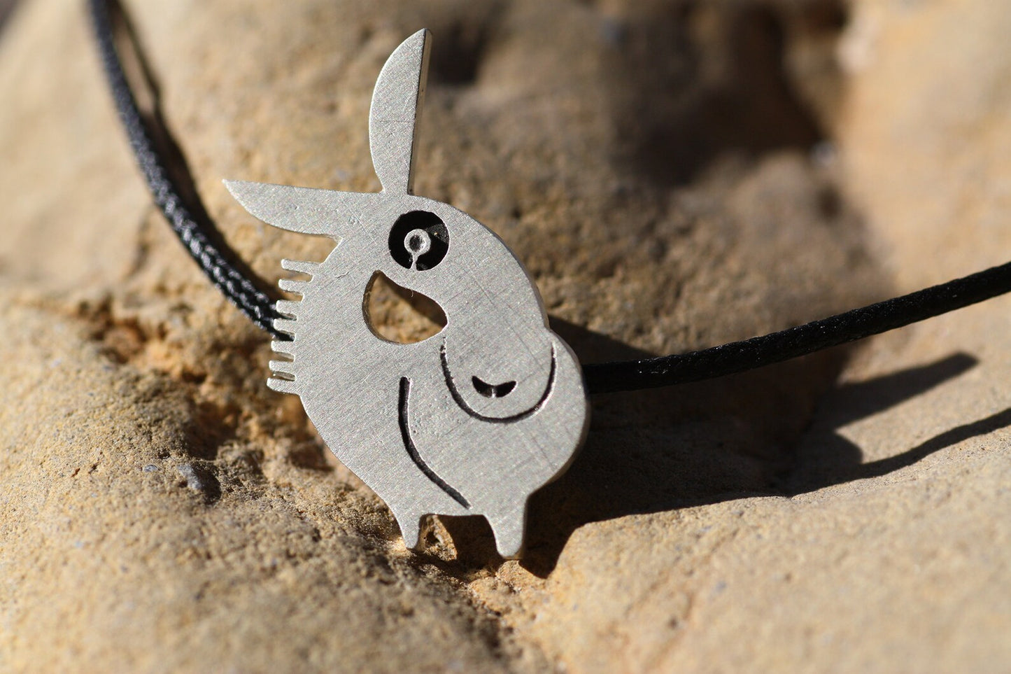 Sterling Silver animals pendant and bracelet adjustable