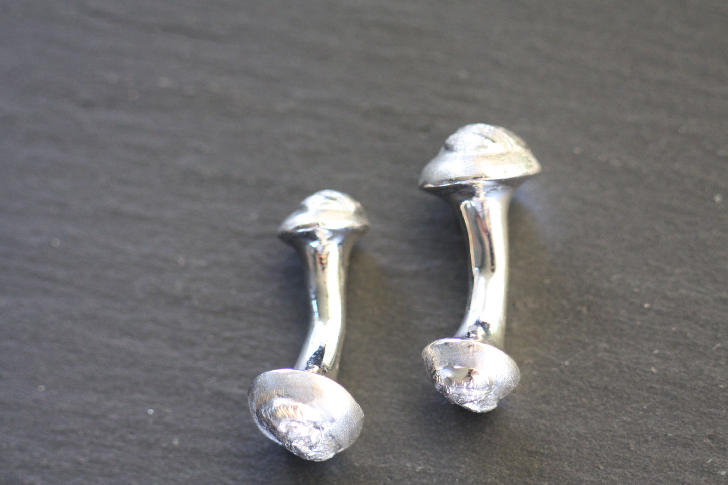 Personalized sterling silver cufflinks