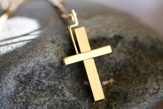 Gold Cross Necklace