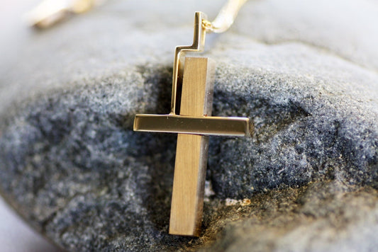 Gold Cross Necklace