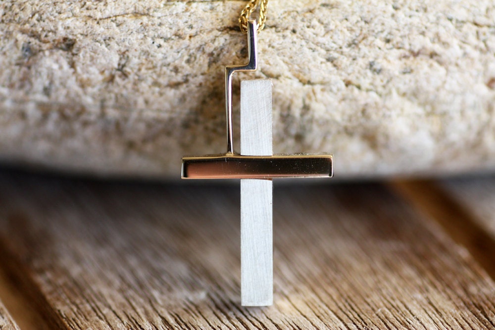 Gold Cross Necklace