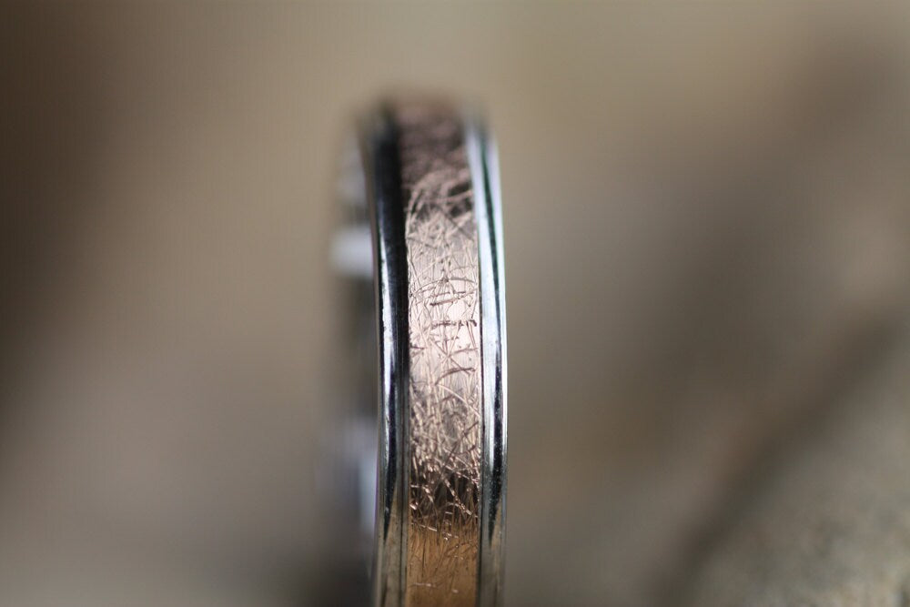 Rose gold Wedding rings for both men and women