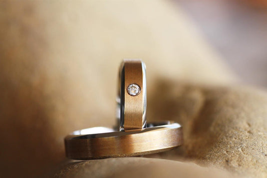 Wedding Rose Gold ring