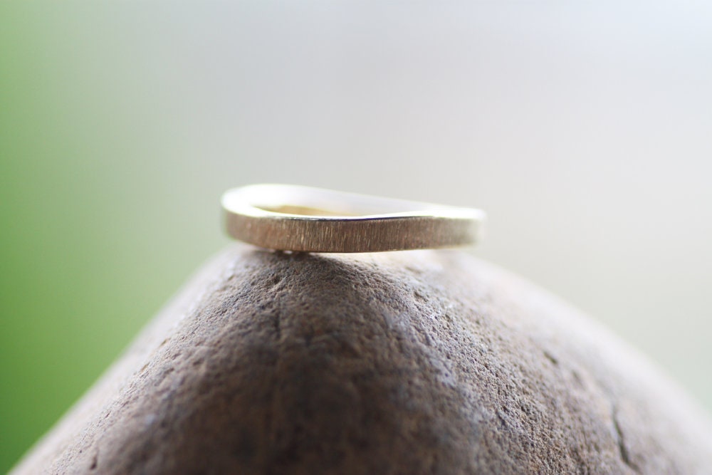 Minimalist 14K Gold Stacking rings