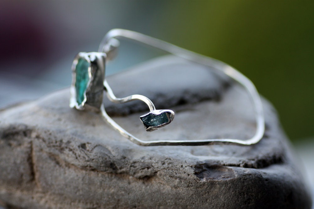Turquoise, Aquamarine and Labradorite bracelet