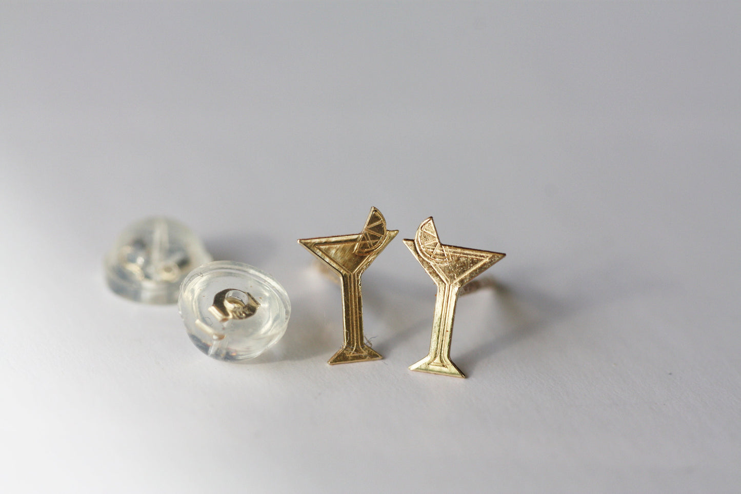 Dainty 14K Solid Gold Earrings