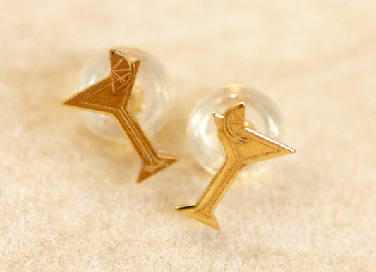 Dainty 14K Solid Gold Earrings