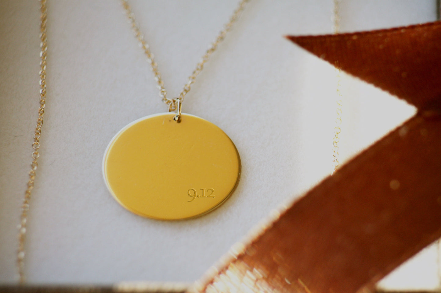 Gold Elegant Personalized necklace
