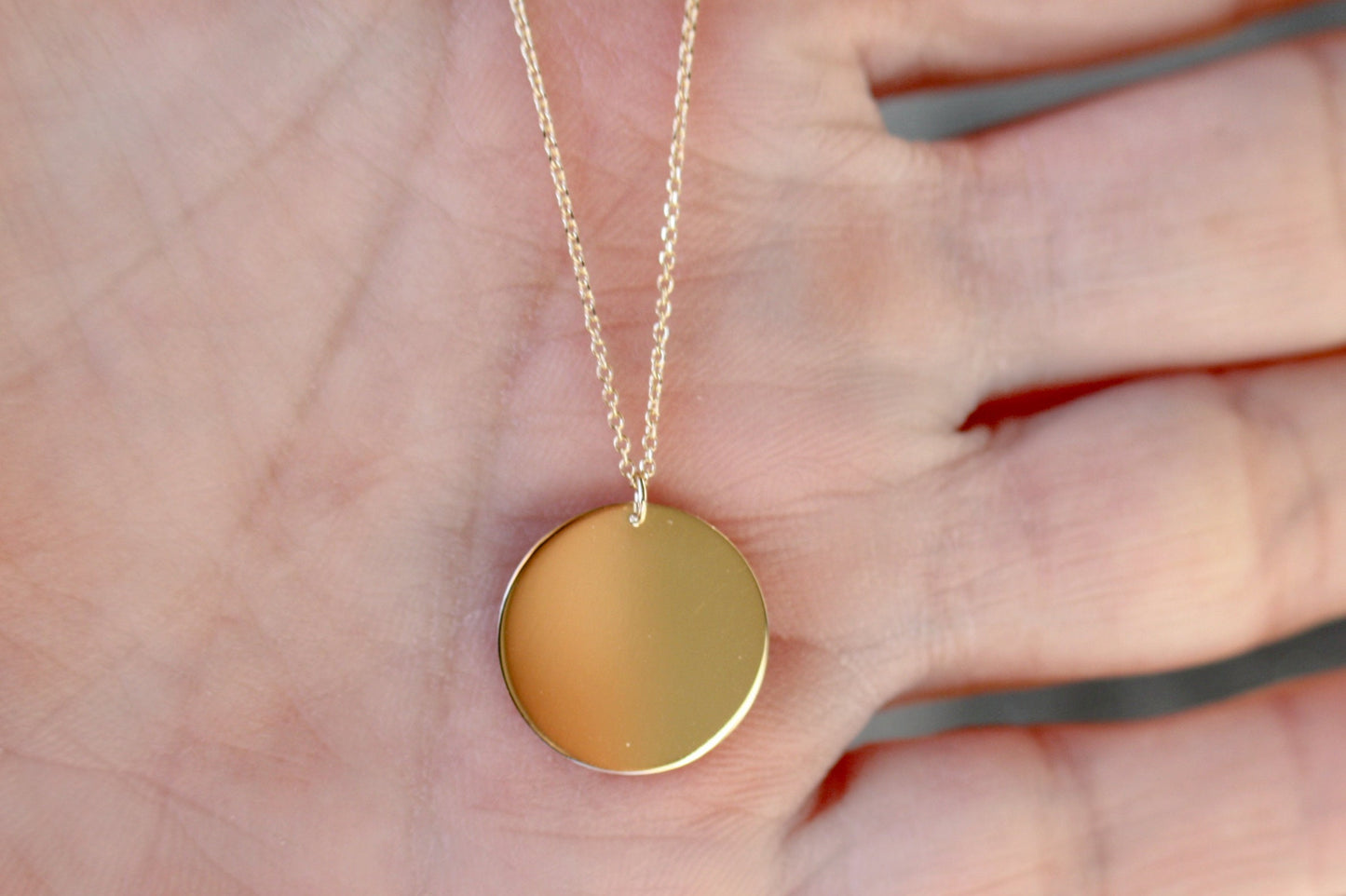 Gold Elegant Personalized necklace