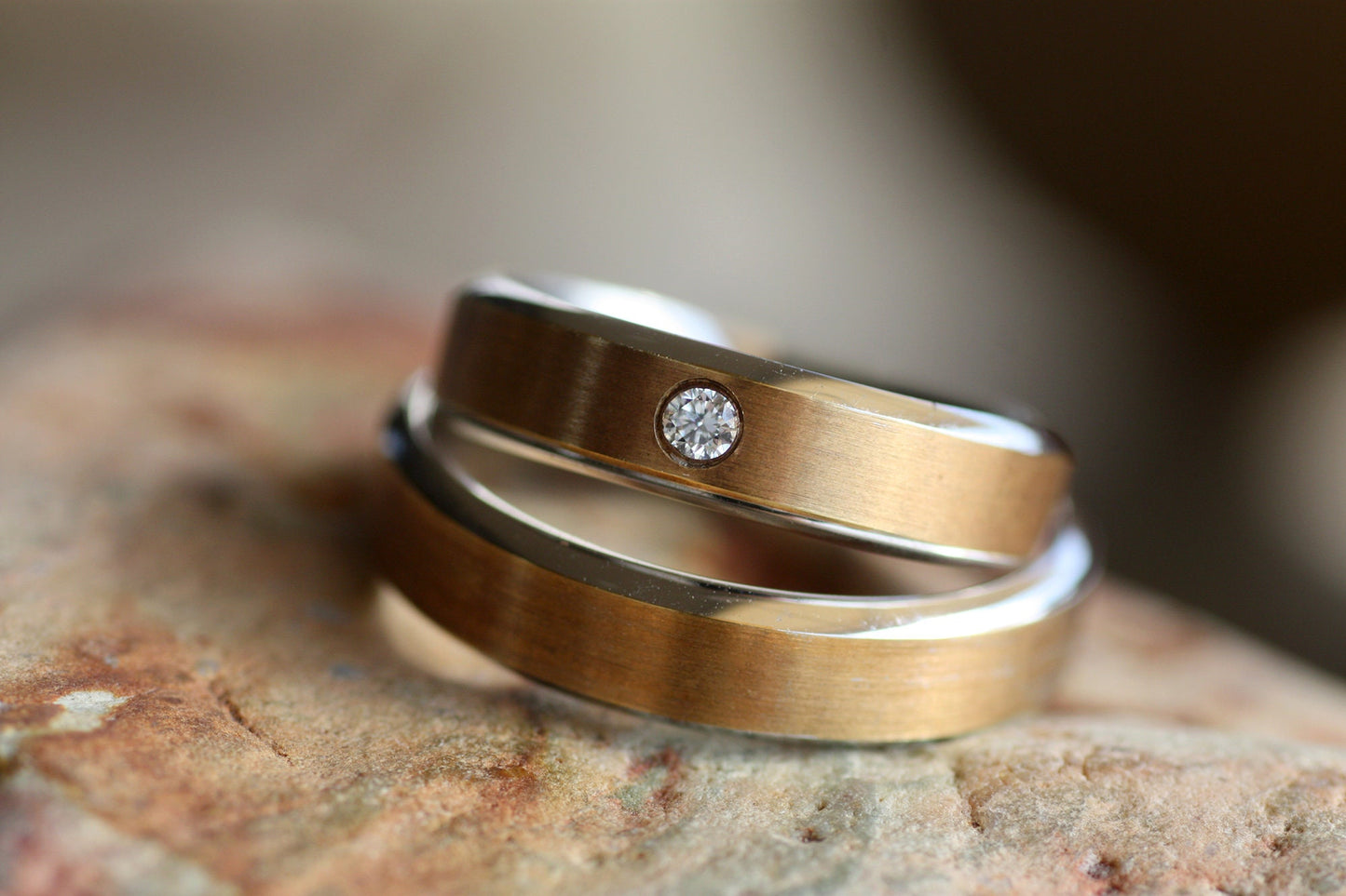 Wedding Rose Gold ring