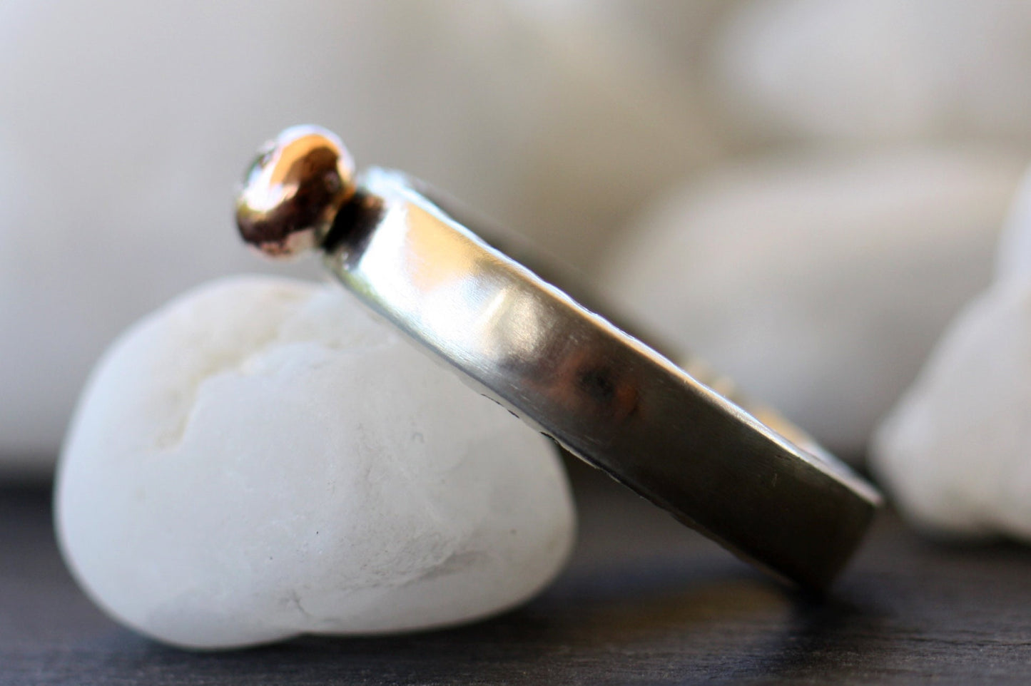 Cognac diamond Engagement ring