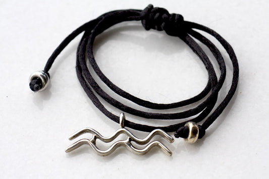 Adjustable Aquarius pendant gift