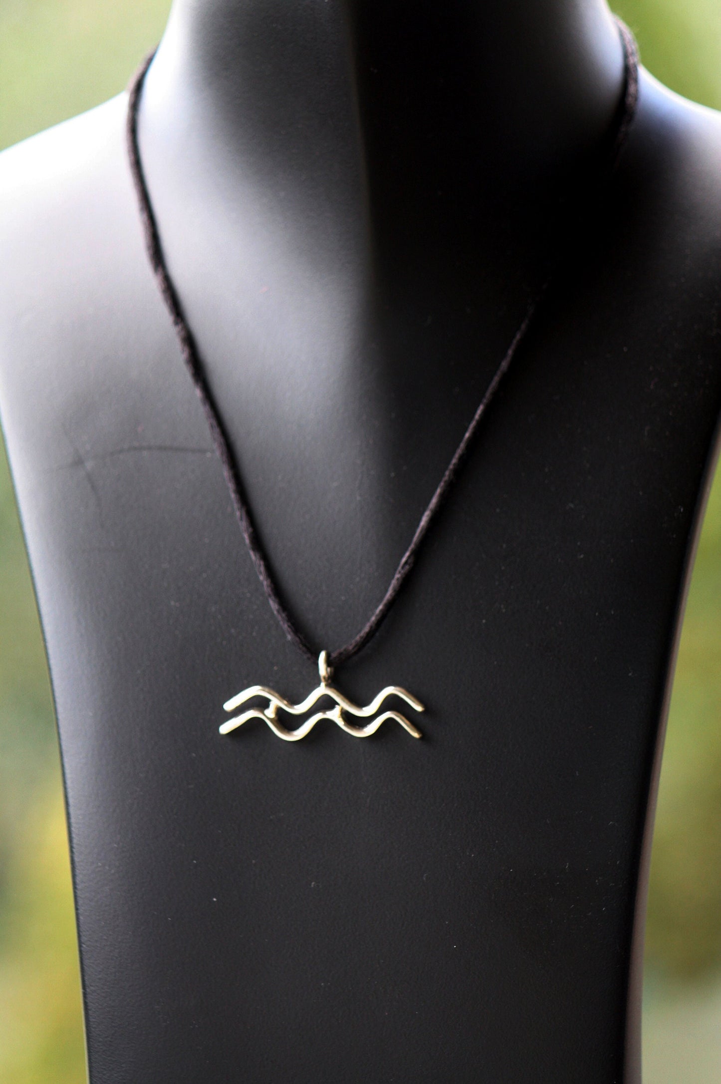 Adjustable Aquarius pendant gift