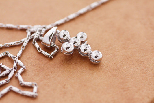 Diamond Cross Gold pendant