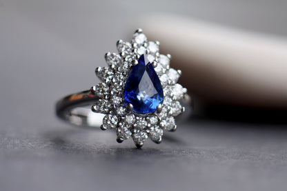 Sapphire Engagement Ring