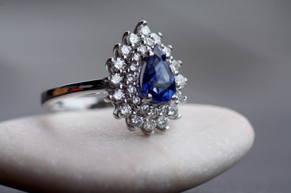 Sapphire Engagement Ring