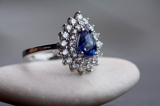 Sapphire Engagement Ring