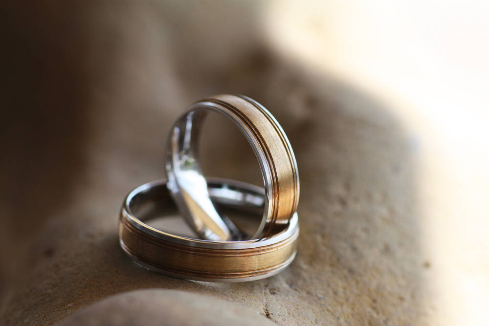 Mens Wedding Band, Unique Rustic Wedding Band