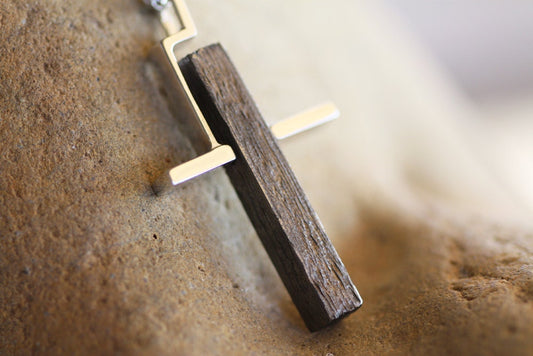 Gold Cross Necklace for Men