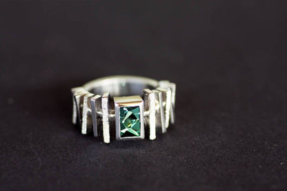 Handcrafted Tourmaline Statement ring