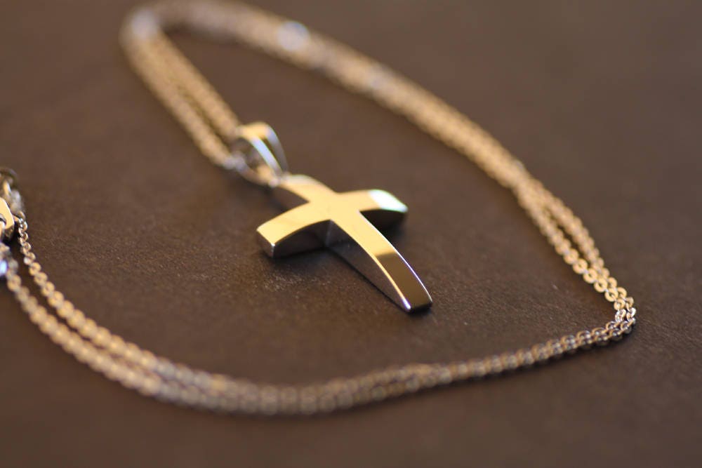 Baptism 14K Solid Gold Cross