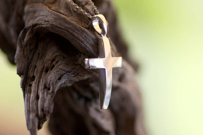 Baptism 14K Solid Gold Cross