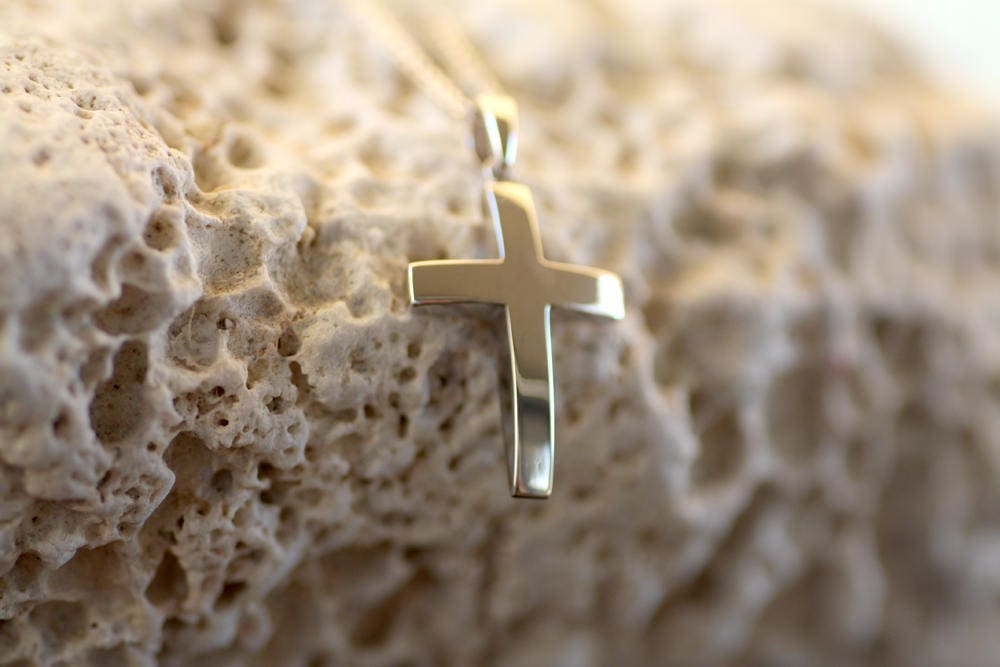 Baptism 14K Solid Gold Cross