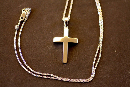 Baptism 14K Solid Gold Cross