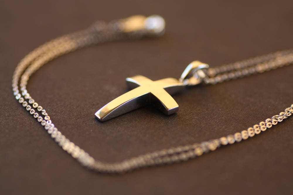 Baptism 14K Solid Gold Cross
