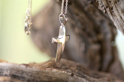Baptism 14K Solid Gold Cross