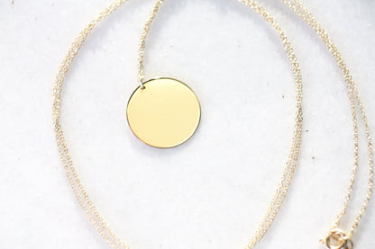 Gold Elegant Personalized necklace