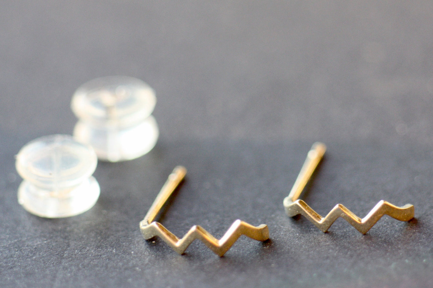 Dainty Gold studs earrings