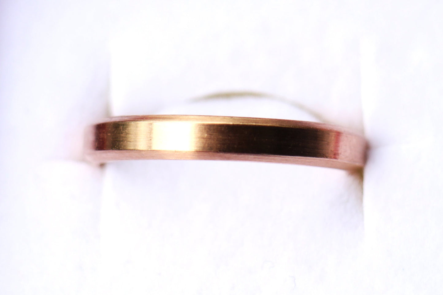 Rose gold 14K plain ring, Classy Matching Wedding rings for couples