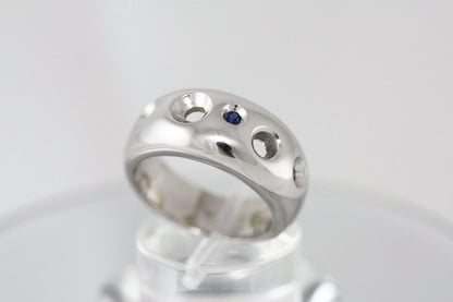 Blue Sapphires ring