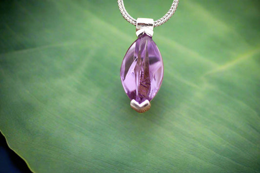 Amethyst Crystal necklace