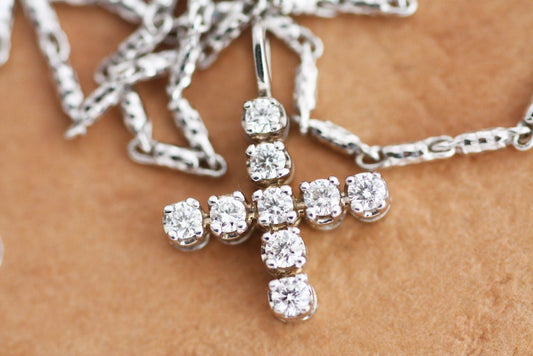 Diamond Gold Cross necklace