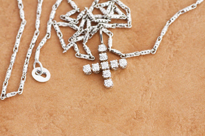 Diamond Gold Cross necklace