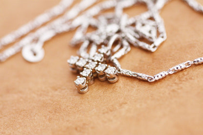 Diamond Gold Cross necklace